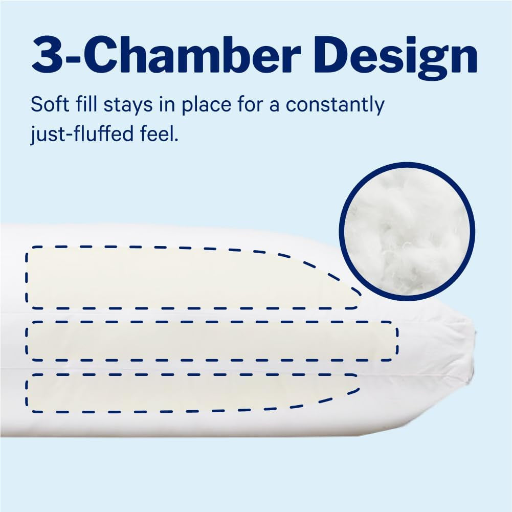 Poduszka do spania Casper Sleep Essential, King, biała Naty Kup standardowe poduszki