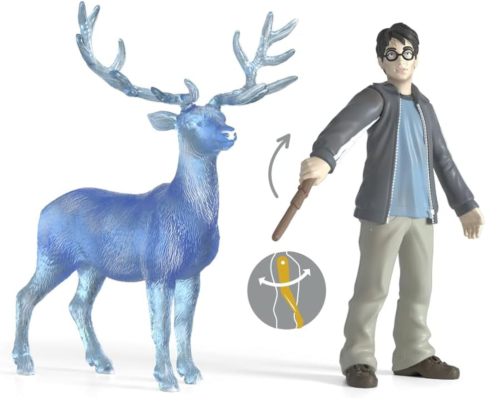 Schleich 42680 Harry Potter i Patronus, od 6 lat, HARRY POTTER - figurka do zabawy, 16 X 11 X 18 cm Figurki Naty Shop