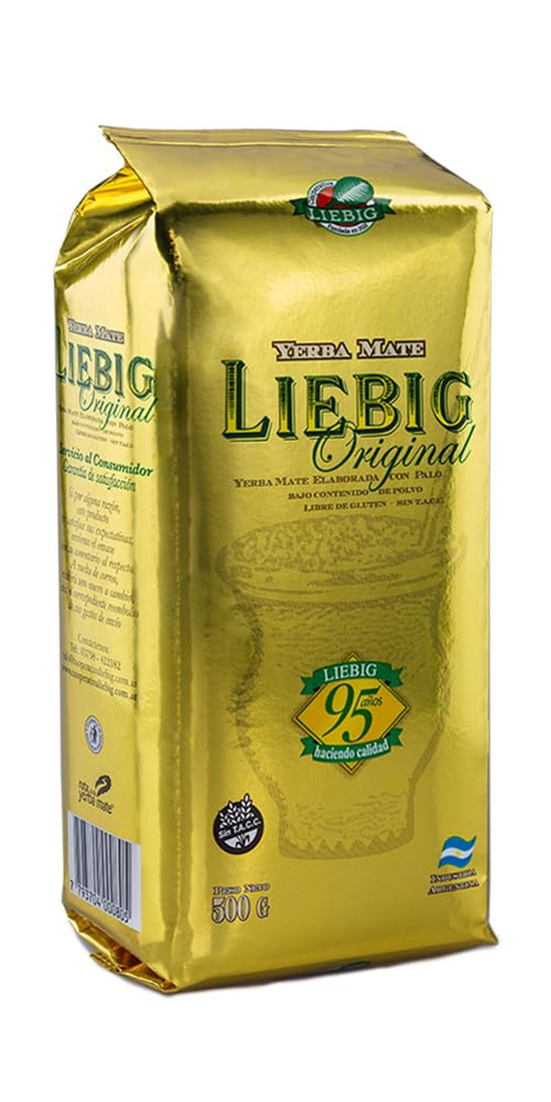 Liebig Original 500G - Herbata Mate z Argentyny z kawałkami łodyg
