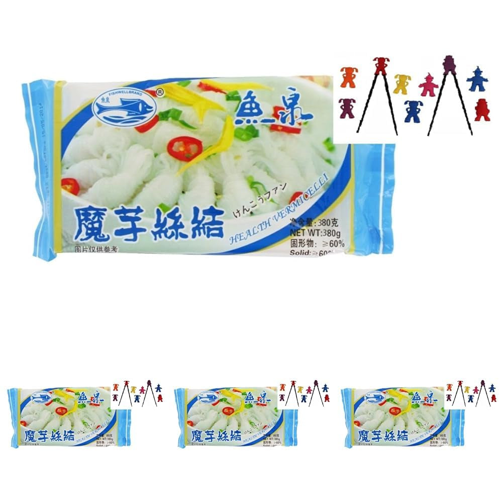 - Węzły makaronu Shirataki (1 x 380g)