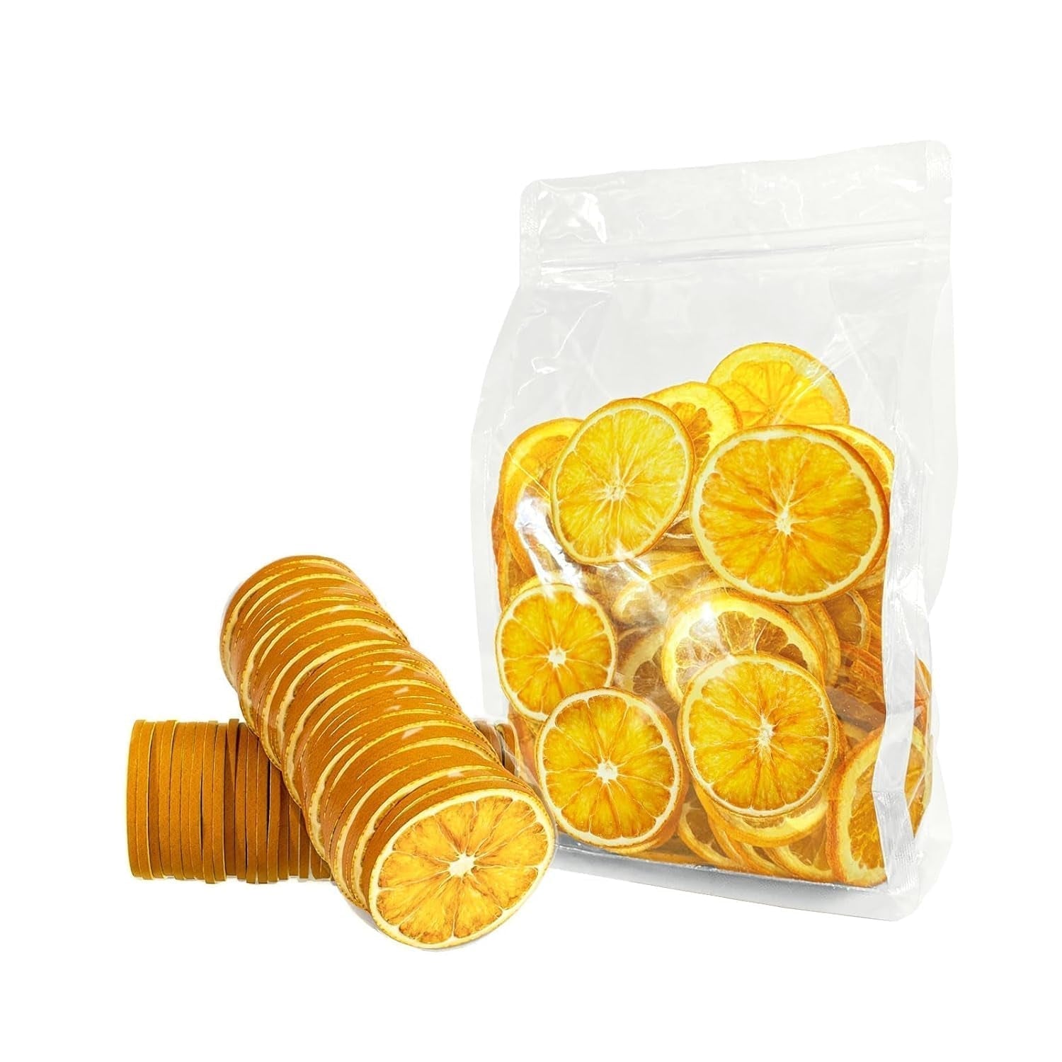 Suszone plasterki pomarańczy 250g Naturalne plasterki pomarańczy Suszone dekoracje, suszone plasterki pomarańczy do dekoracji świątecznych, Wianek adwentowy, mydło, plasterki owoców Produkty suszone Naty Shop 100 gram