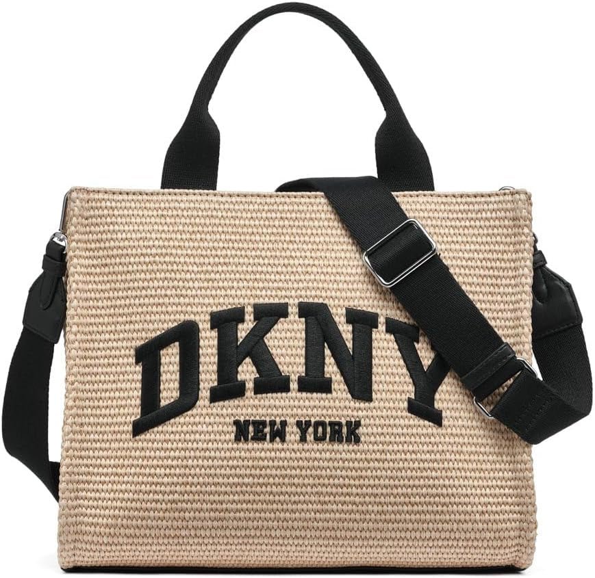 Damskie torby na ramię DKNY Hadlee Md. Damskie Naty Shop Natural/czarny