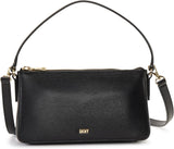 Damskie DKNY Bryant Park Tz Demi Torby Crossbody Damskie Naty Shop Czarny / złoty