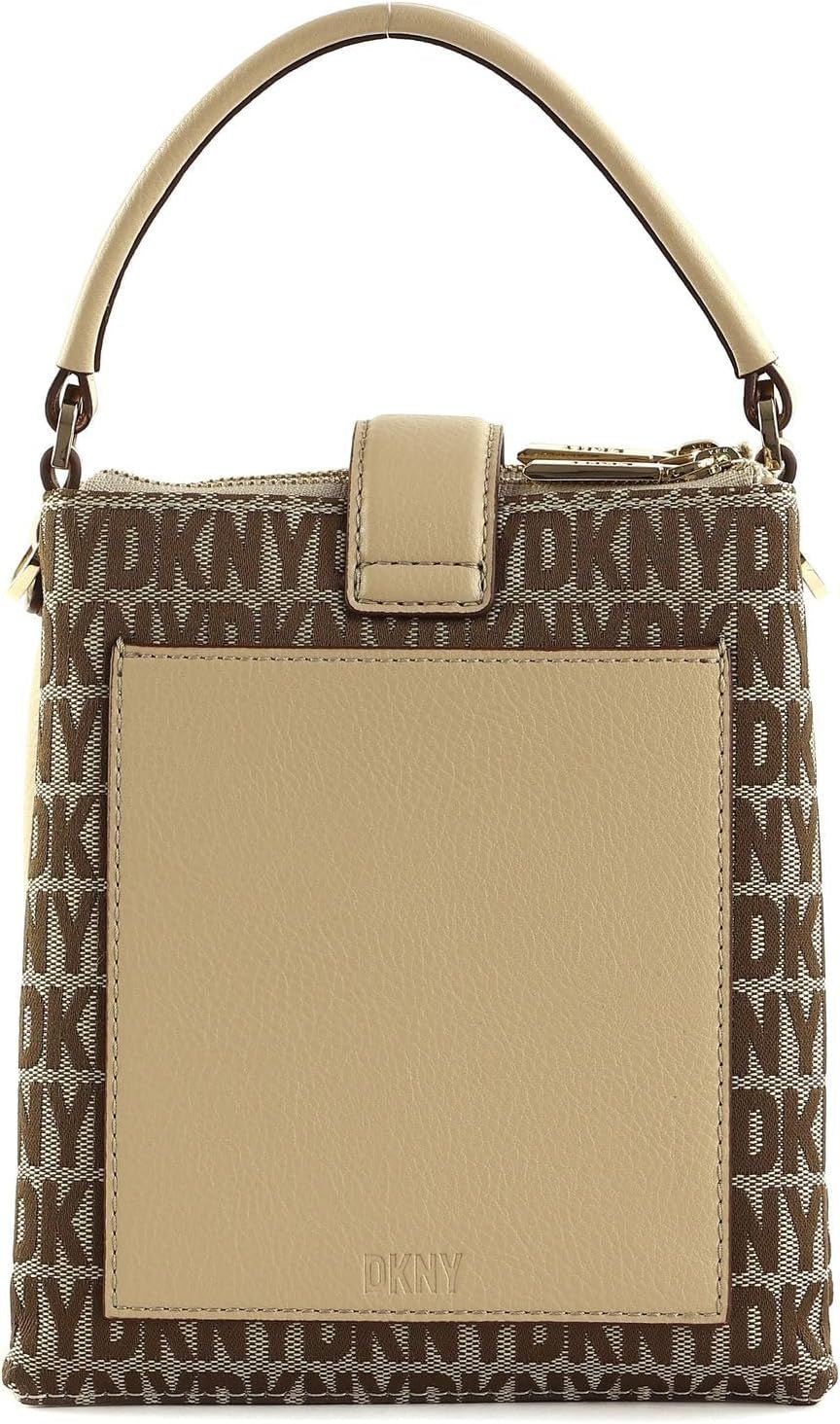 Damskie DKNY Feven Crossbody, Chino / jasne torby khaki Damskie Naty Shop