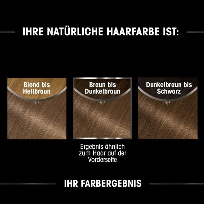 Garnier Olia Hair Color 6.0 Jasny Brąz + True Treasures Kuracja naprawcza (340ml) do włosów zniszczonych - koloryzacja bez amoniaku, naturalne oleje, pokrycie siwych włosów, miód i wosk pszczeli, mniej łamliwości Farba do włosów Naty Shop