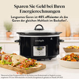 Cyfrowa wolnowar Crockpot, 3,5 L (3 do 4 osób), Wolnowar CSC113X Naty Shop