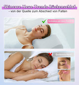 Hydomi Poduszka przeciwzmarszczkowa 2 w 1 Anti-Aging Beauty Pillow Ortopedyczna poduszka podtrzymująca szyję Ból szyi i ramion Poduszka z pianki memory, która utrzymuje głowę prosto Poduszki ortopedyczne szyjki macicy Naty Shop