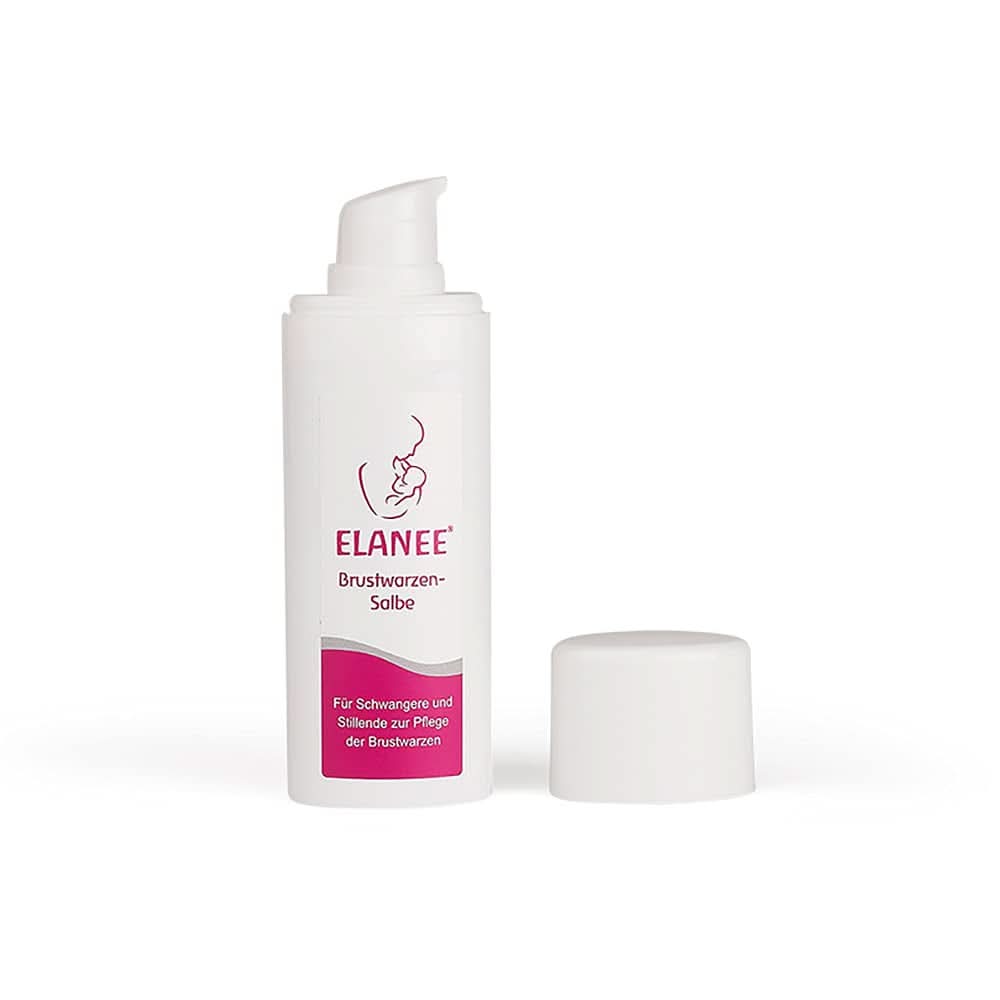 ELANEE Brustwarzensalbe Im Spender (30 Ml) - Pflegt Rissige Und Wunde Brustwarzen Vor Allem Während Der Stillzeit (402-00) Akcesoria Żywność i karmienie piersią Bebe Naty Shop