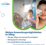 WaterWipes Sensitive+ Hydrating Boost Chusteczki nawilżane, Chusteczki nawilżające, 360 sztuk (6 szt.), 3 w 1 Czyszczenie, pielęgnacja, nawilżanie, 99% wody z aloesu, bezzapachowe chusteczki dla dzieci