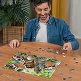 Ravensburger Puzzle 12000203 - Lenistwo Selfie - układanka 500 elementów dla dorosłych i dzieci powyżej 10 lat, puzzle z motywem zwierzęcym Puzzle Naty Shop