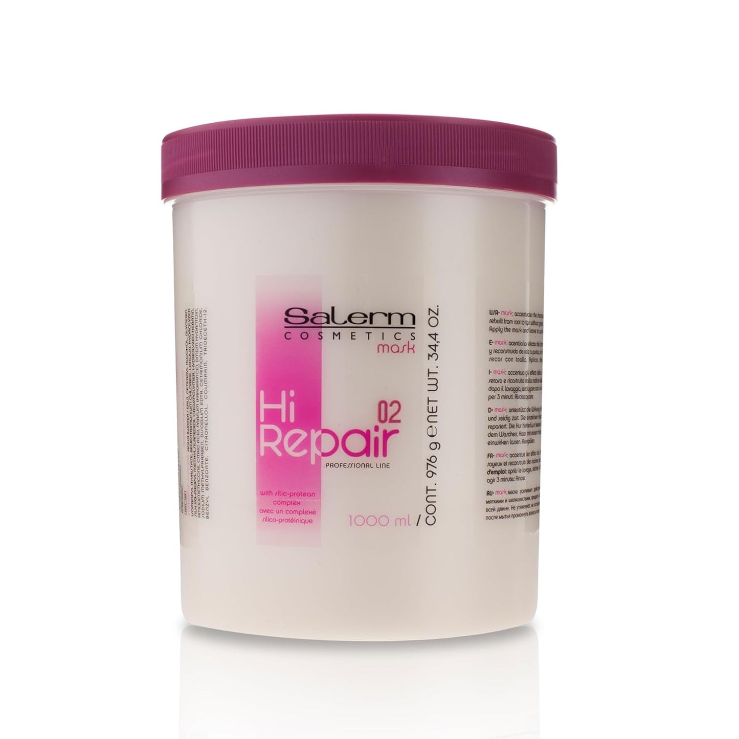 Hi Repair Mask 02 250 ml Naty Shop Maska do włosów 1 litr (1 opakowanie)