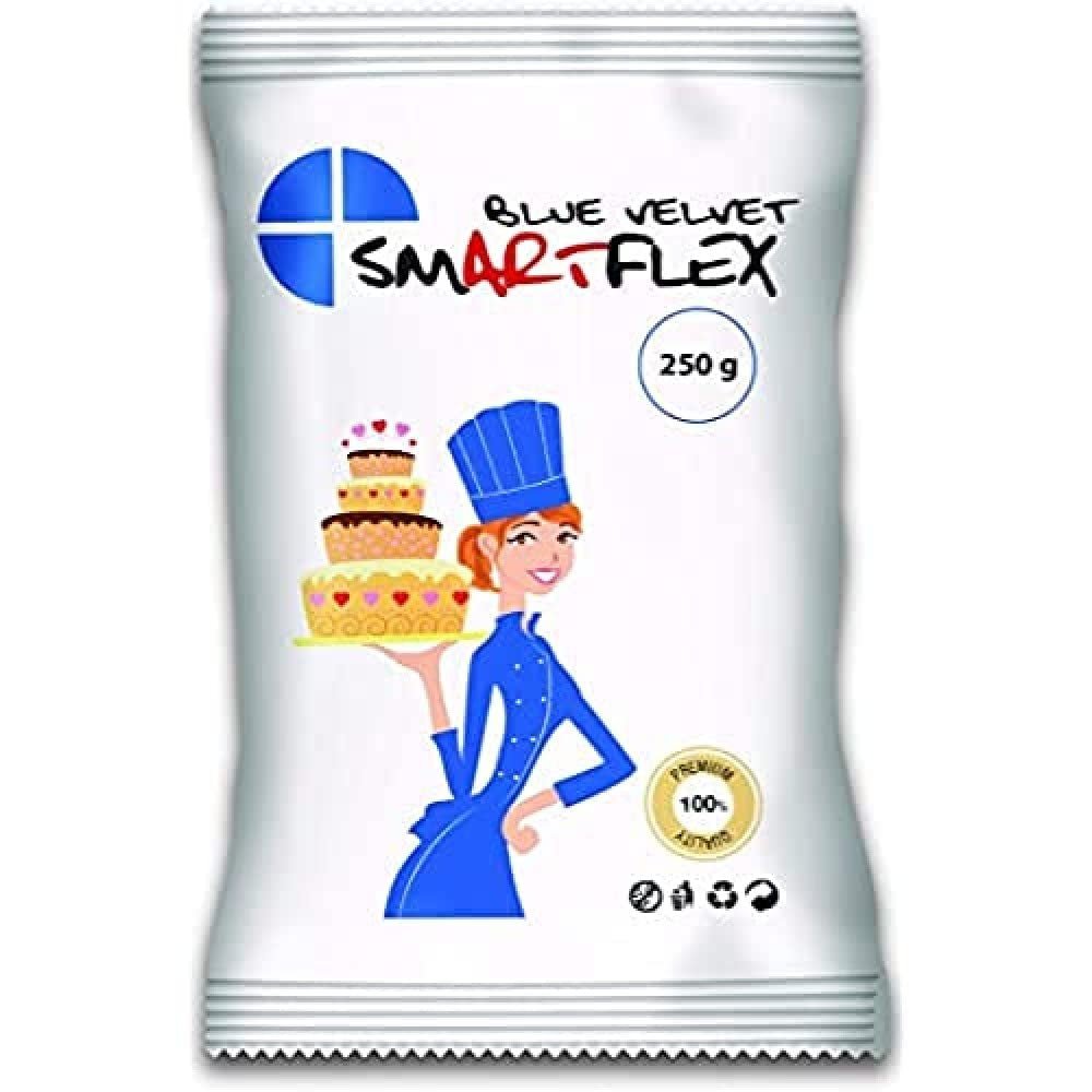 Fondant Blue Velvet, 250 g Sugarpaste Naty Shop Domyślny tytuł
