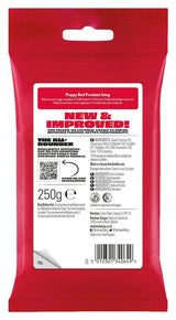 Fondant Poppy Red 250g - Gotowy do wałkowania, idealny do polewania i dekorowania ciast, babeczek i ciastek - Mak czerwony - 250g Pasta cukrowa Naty Shop