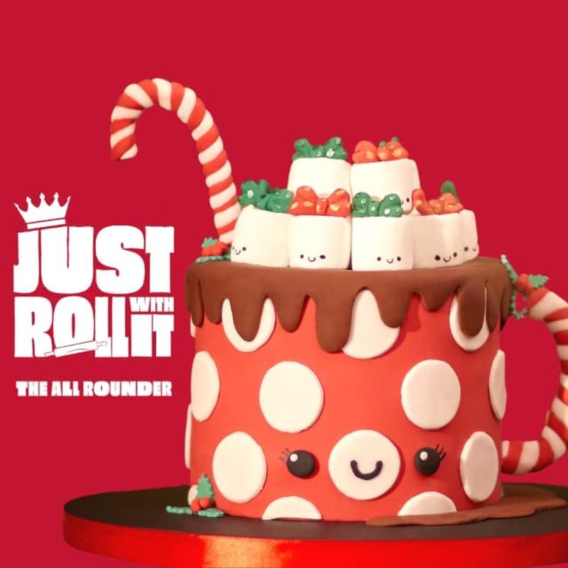 Fondant Poppy Red 250g - Gotowy do wałkowania, idealny do polewania i dekorowania ciast, babeczek i ciastek - Mak czerwony - 250g Pasta cukrowa Naty Shop