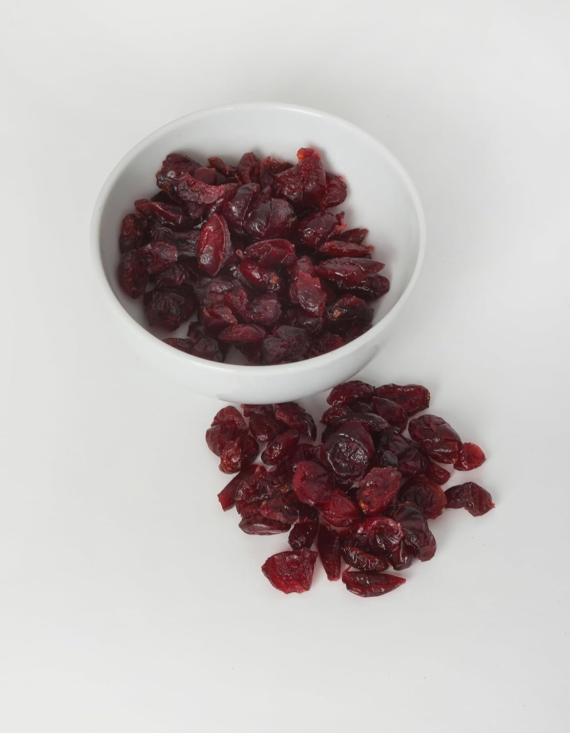 FOOD&WOOD® Żurawina suszona cała 500g | Suszona żurawina | Jakość 1A | Naturalnie słodki | idealny jako przekąska, w jogurcie lub do pieczenia | bez dodatku cukru | Suche | niesiarkowany. Naty Kup produkty suszone