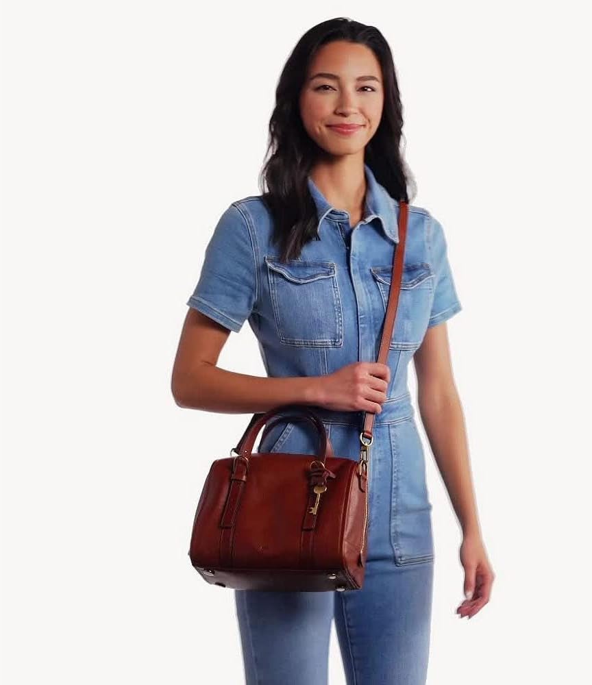 Torby damskie Fossil Carlie Satchel Naty Shop