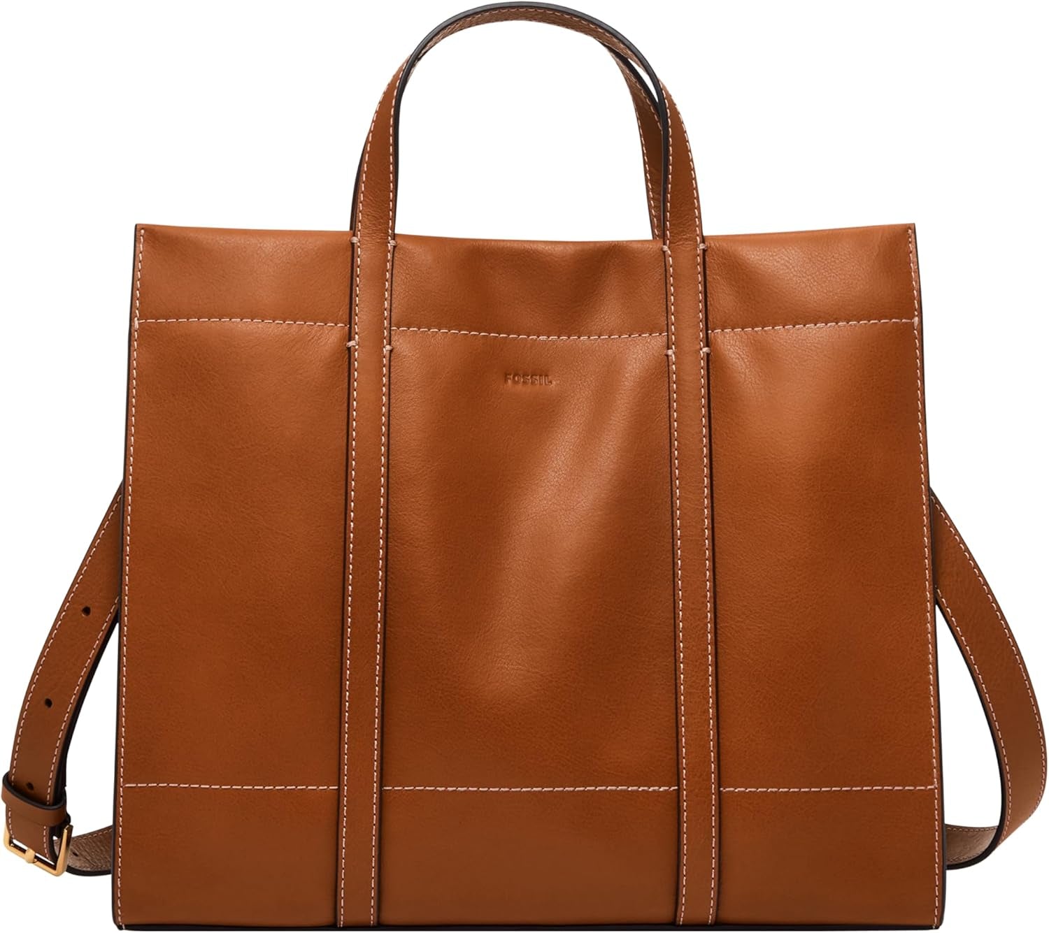 Torby damskie Fossil Carmen shopper Naty Shop Brandy