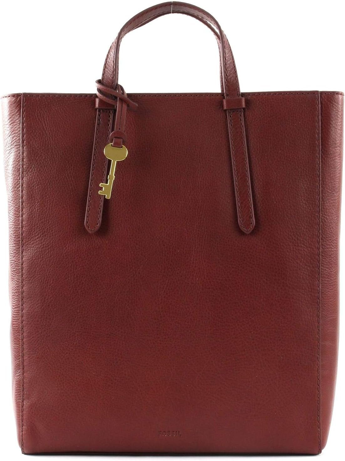 Fossil damski plecak ze skóry Camilla, rozkładany plecak, torebka Torby Damskie Naty Shop Brown