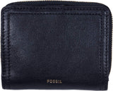 Fossil Damski portfel wielofunkcyjny Logan Naty Shop Czarny 11,1125 cm x 2,54 cm x 8,89 cm