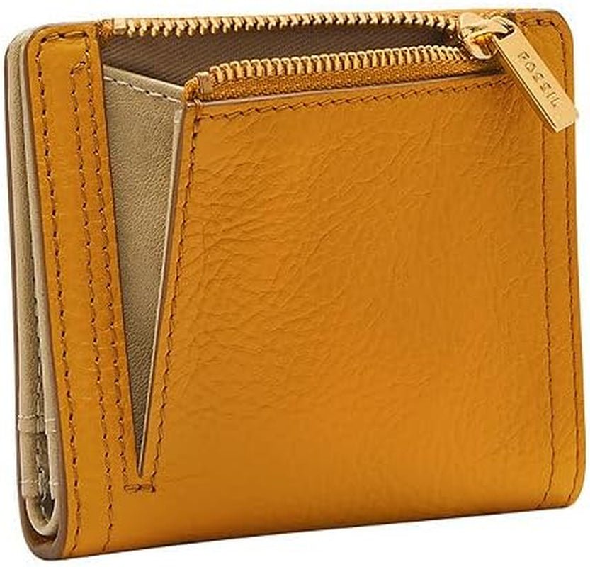 Portfel damski Fossil Logan w kolorze żółtym, składany, SL7829763 Portfel damski Naty Shop