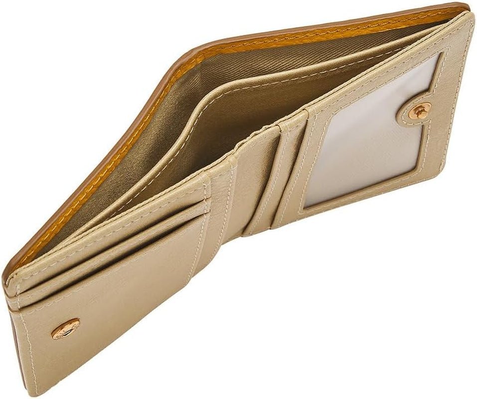 Portfel damski Fossil Logan w kolorze żółtym, składany, SL7829763 Portfel damski Naty Shop