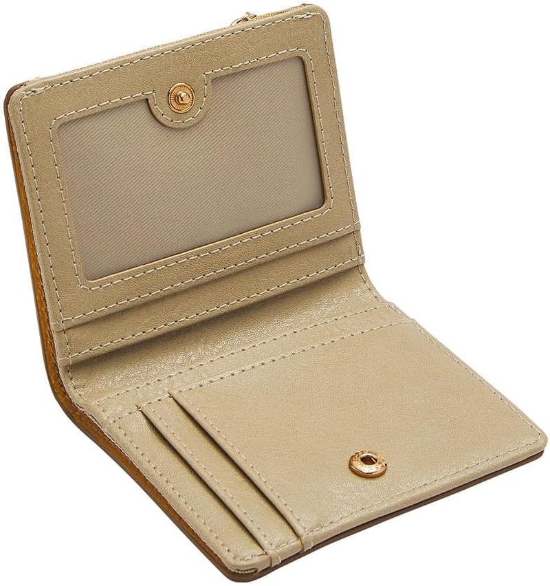 Portfel damski Fossil Logan w kolorze żółtym, składany, SL7829763 Portfel damski Naty Shop