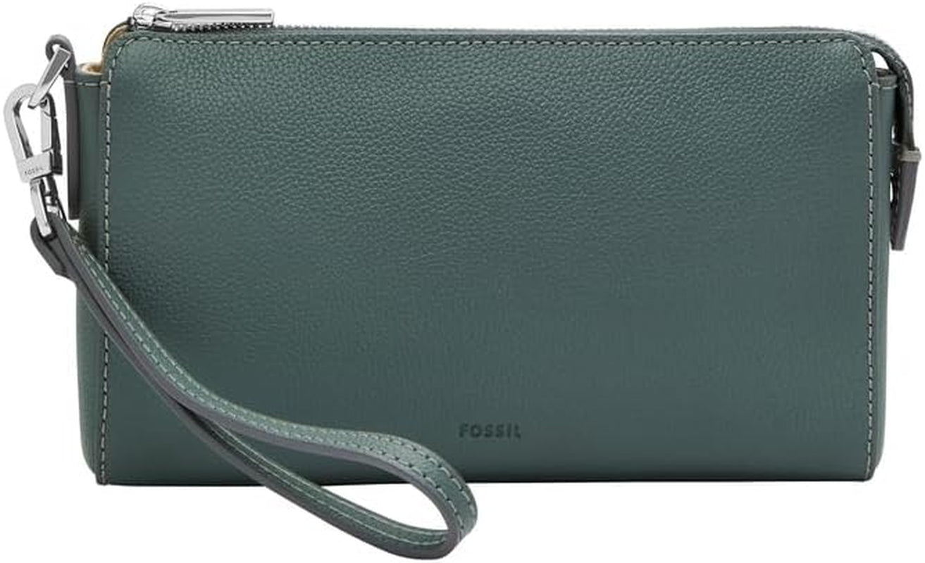 Torby damskie Fossil z paskiem na nadgarstek Naty Shop Blue