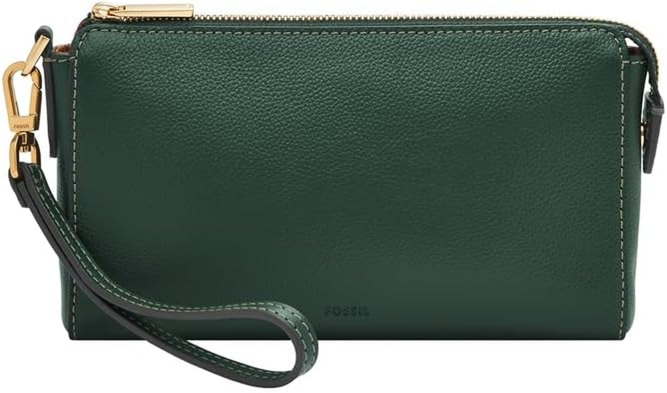 Torby damskie Fossil z paskiem na nadgarstek Naty Shop zielone