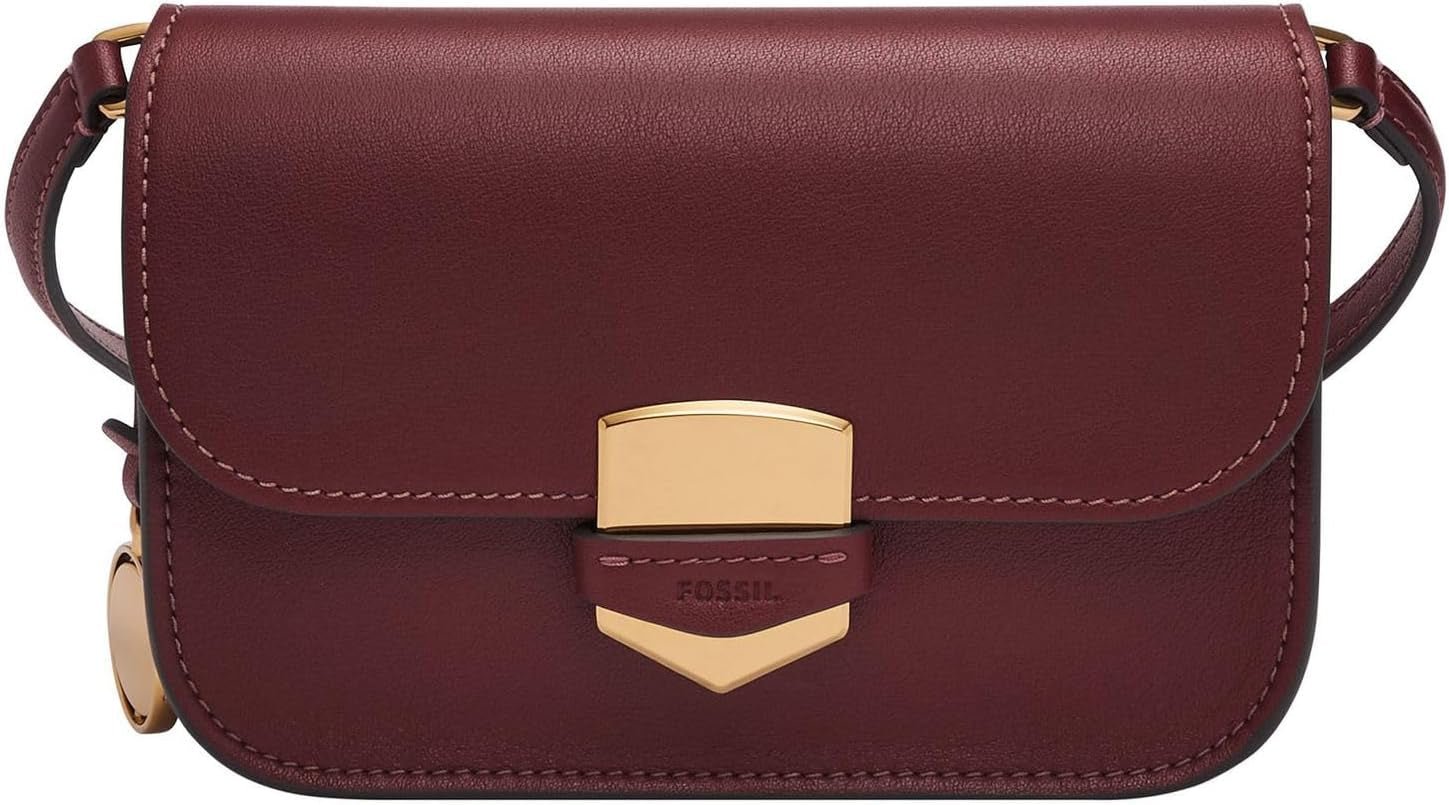 Damskie torby na ramię Fossil Lennox Naty Shop czerwone