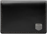 Fossil Męski portfel na karty Hayes Bifold Męski sklep Naty Shop Matte Black