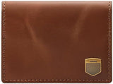 Fossil Męski portfel na karty Hayes Bifold Męski Naty Shop Jasnobrązowy