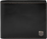 Fossil Męski portfel Hayes Bifold Portfel męski Naty Shop Ciemnoczarny