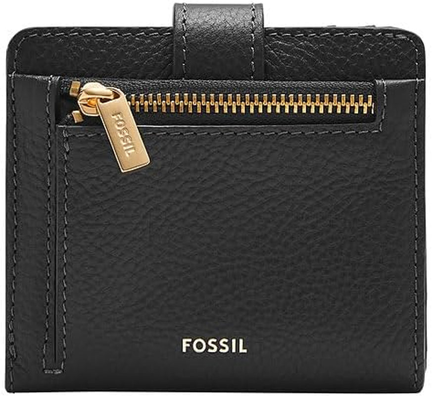Fossil Small Tab Bifold Harwell damski skórzany LiteHide, SL10029001 Portfel damski Naty Shop