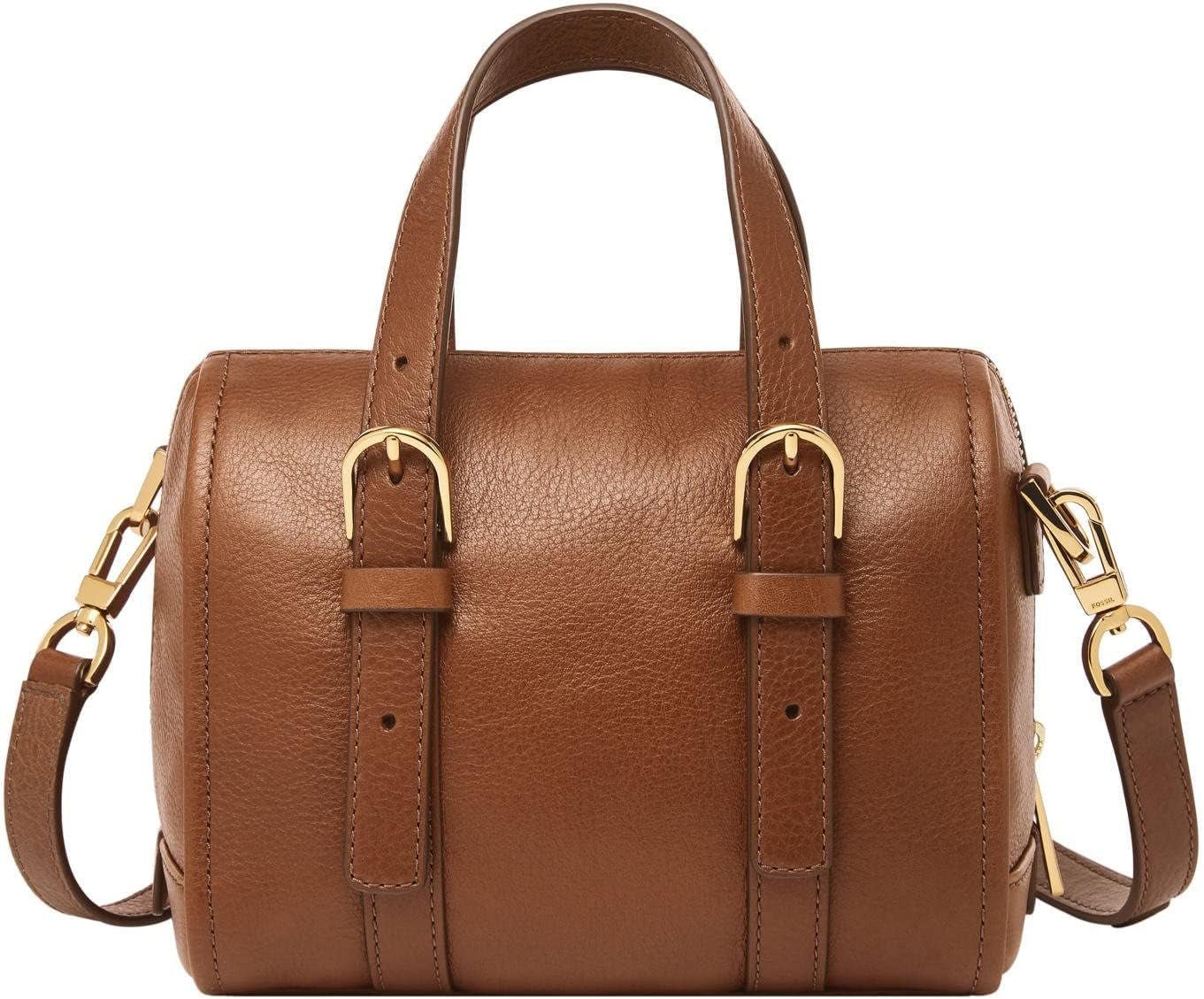 Fossil Damska torebka skórzana Carlie Mini Satchel Torebki damskie Torby damskie Naty Shop