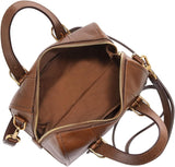 Fossil Damska torebka skórzana Carlie Mini Satchel Torebki damskie Torby damskie Naty Shop