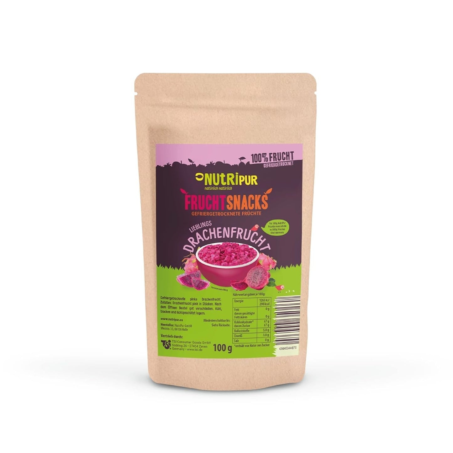 Smoczy owoc liofilizowany: 100g suszony owoc smoka - 100% owoców, pełny smak - owoc liofilizowany, bez dodatku cukru Produkty suszone Mój sklep Domyślny tytuł