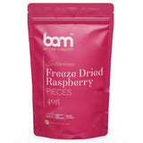 Owoce liofilizowane BAM 40 gram, owoce naturalne, doskonałe desery, bogaty smak (truskawka) Produkty suszone Naty Shop Malinowy