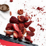 Owoce liofilizowane BAM 40 gram, owoce naturalne, doskonałe desery, bogaty smak (truskawka) Produkty suszone Naty Shop