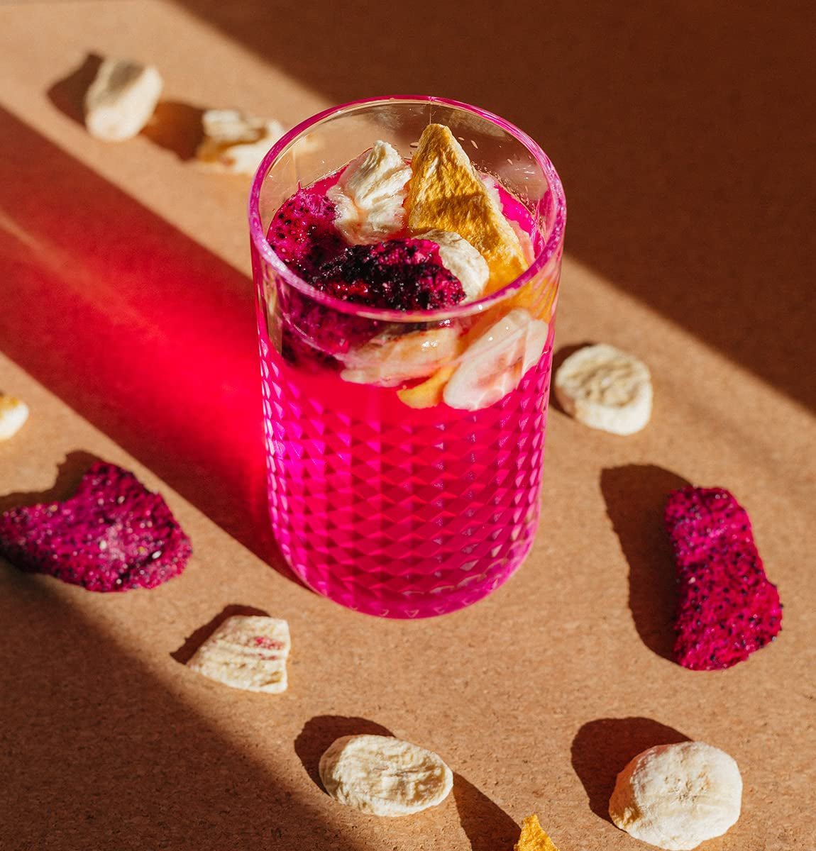 Owoce liofilizowane BRIX | Naturalna, sucha mieszanka owoców tropikalnych 80 g | Nagroda Great Taste dla suszonych owoców | Bez GMO, bez glutenu, wegańskie, z zachowaniem witamin Naty Shop Produkty suszone