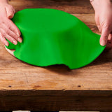 FunCakes Spring Greens Rolled Fondant Disc: Pyszny smak wanilii, już zwinięty, łatwy w użyciu, idealny do dekoracji ciast, 430g Naty Shop Sugarpaste