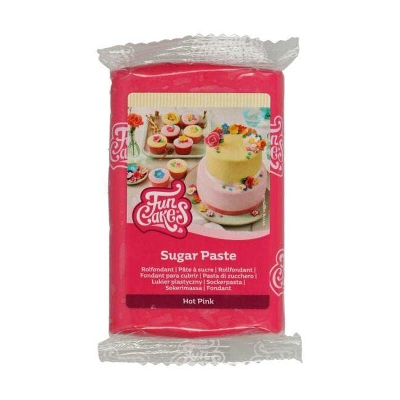 Fondant o smaku cytrynowym FunCakes: Pyszny smak, gładka konsystencja, łatwy do rozsmarowania, fondant w rolce, idealny do ciast, babeczek i ciasteczek. Halal, koszerne i bezglutenowe. 250 g (opakowanie 3 szt.) Pasta cukrowa Naty Shop