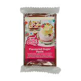 Fondant o smaku cytrynowym FunCakes: Pyszny smak, gładka konsystencja, łatwy do rozsmarowania, fondant w rolce, idealny do ciast, babeczek i ciasteczek. Halal, koszerne i bezglutenowe. 250 g (opakowanie 3 szt.) Naty Shop Pasta cukrowa 250 g czekolady