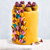 FunCakes Teal Blue Fondant w rolce Łatwy w użyciu Gładki Elastyczny Miękki i zginający się Idealny do dekorowania ciast Halal Koszerny Bezglutenowy Opakowanie 250 g Naty Shop Pasta cukrowa