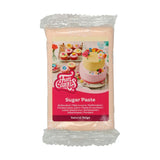FunCakes Natural Beige Fondant w rolce: łatwy w użyciu, gładki, elastyczny, miękki i zginający się, idealny do dekoracji ciast, halal, koszerny i bezglutenowy, 250g Naty Shop pasta cukrowa Domyślny tytuł