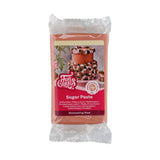 FunCakes Shimmering Rose Rolled Fondant: Łatwy w użyciu, gładki, elastyczny, miękki i giętki, idealny do dekoracji ciast, halal, koszerny i bezglutenowy. 250 g Pasta cukrowa Naty Shop Default Title