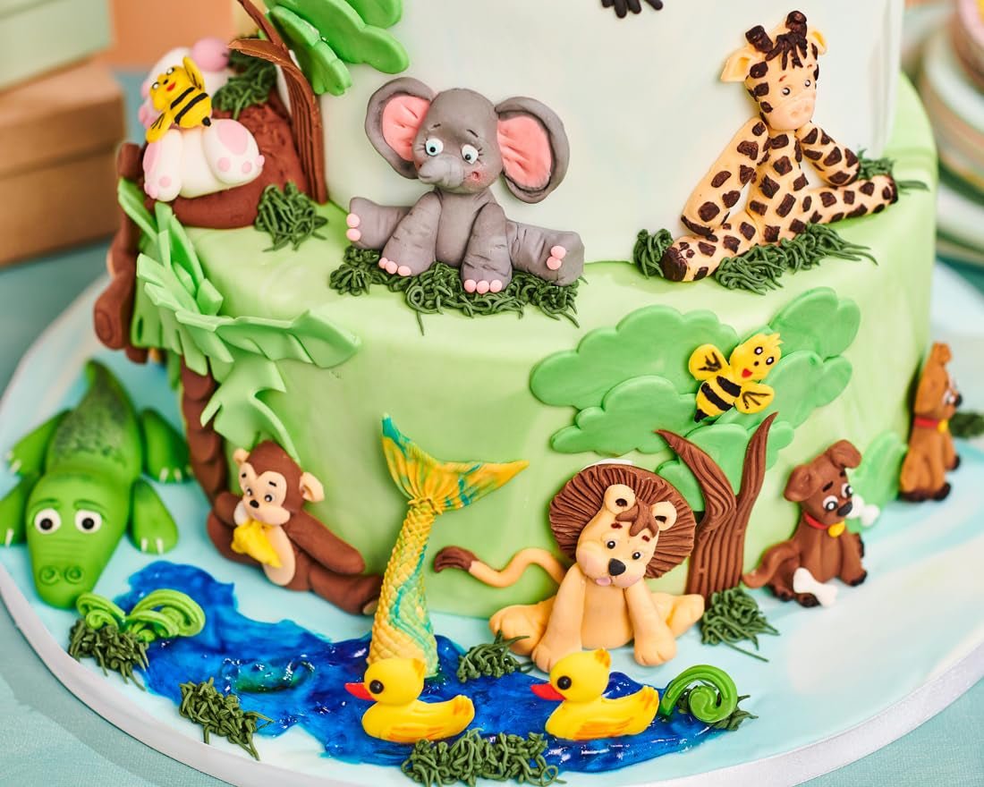 Fondant laminowany FunCakes Bordowo-brązowy: łatwy w użyciu, gładki, elastyczny, miękki i zginający się, idealny do dekoracji ciast, halal, koszerny i bezglutenowy, 250 g Naty Shop pasta cukrowa