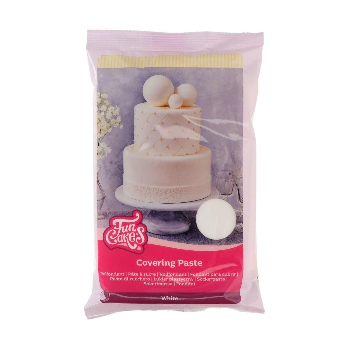 FunCakes Lukier w paście 500g biały Sugarpaste Naty Shop Domyślny tytuł