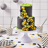 FunCakes Raven Black Fondant w rolce: łatwy w użyciu, gładki, elastyczny, miękki i elastyczny, idealny do dekoracji ciast, halal, koszerny i bezglutenowy, 250g Naty Shop pasta cukrowa