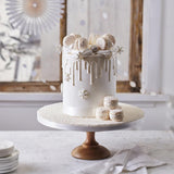 FunCakes Roll Fondant Bright White: Łatwy w użyciu, gładki, elastyczny, miękki i giętki, idealny do dekoracji ciast, halal, koszerny i bezglutenowy. 5 kg (2 do 2,5 kg) Pasta cukrowa Naty Shop