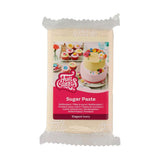 FunCakes Roll Fondant Elegant Ivory: łatwa w użyciu, gładka, elastyczna, miękka i giętka, idealna do dekoracji ciast, halal, koszerna i bezglutenowa, 250g Naty Shop Sugarpaste 250G